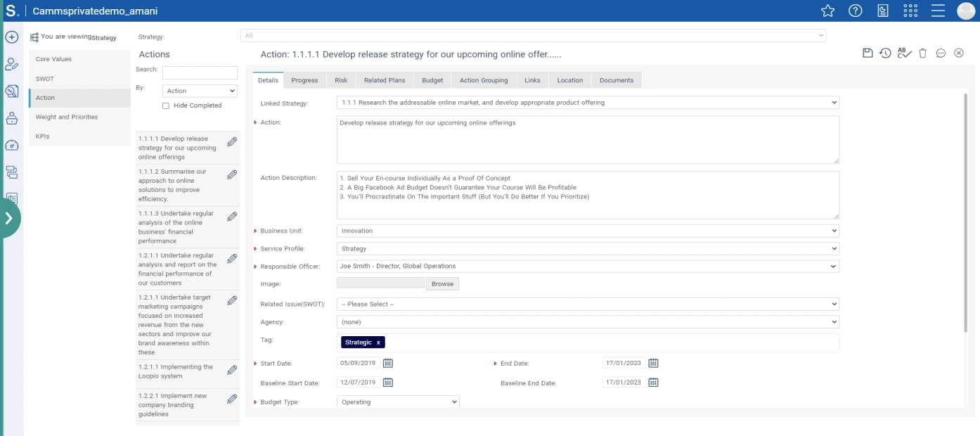 Camms.Strategy Q2 2024 Release Discover What’s New: Enhanced Design and Features!