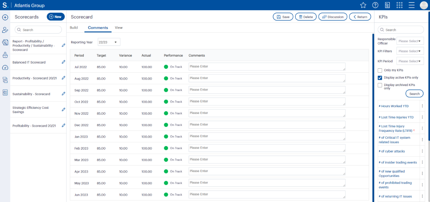 Harnessing the Full Potential of Camms.Strategy Scorecards